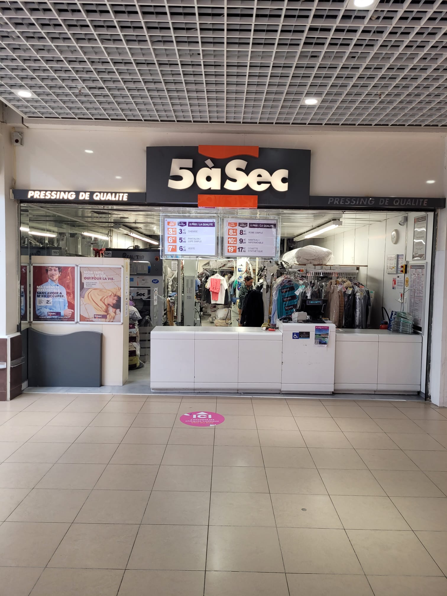 5 à Sec