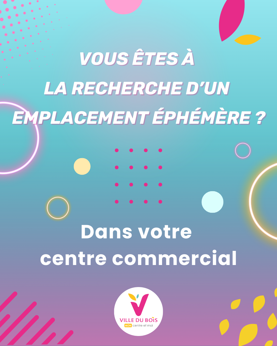Emplacements éphémères