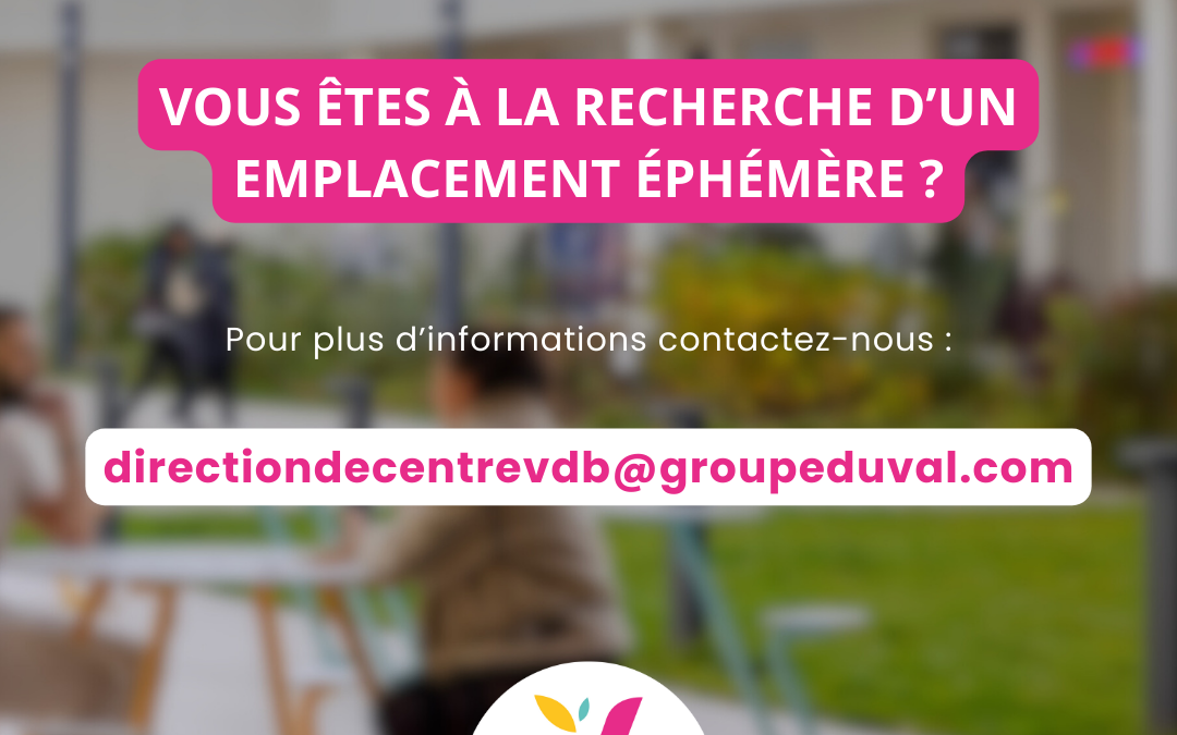 Emplacements éphémères