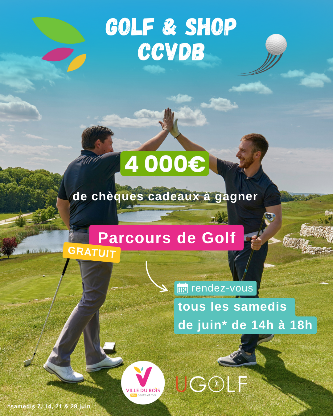 ÉVÉNEMENT GOLF & SHOP AU CC VDB