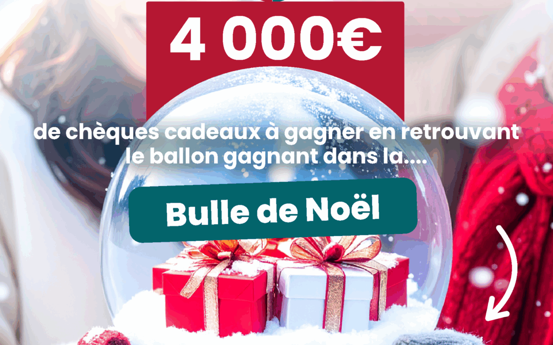 Dynamik Noël débarque dans votre centre commercial Ville-du-Bois ! 🎅🏼