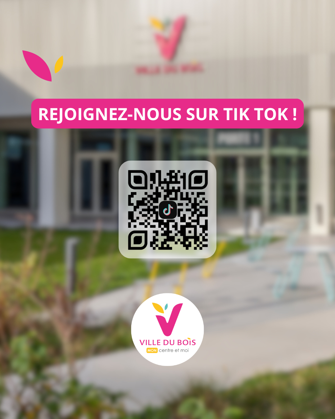Rejoignez nous sur TikTok !