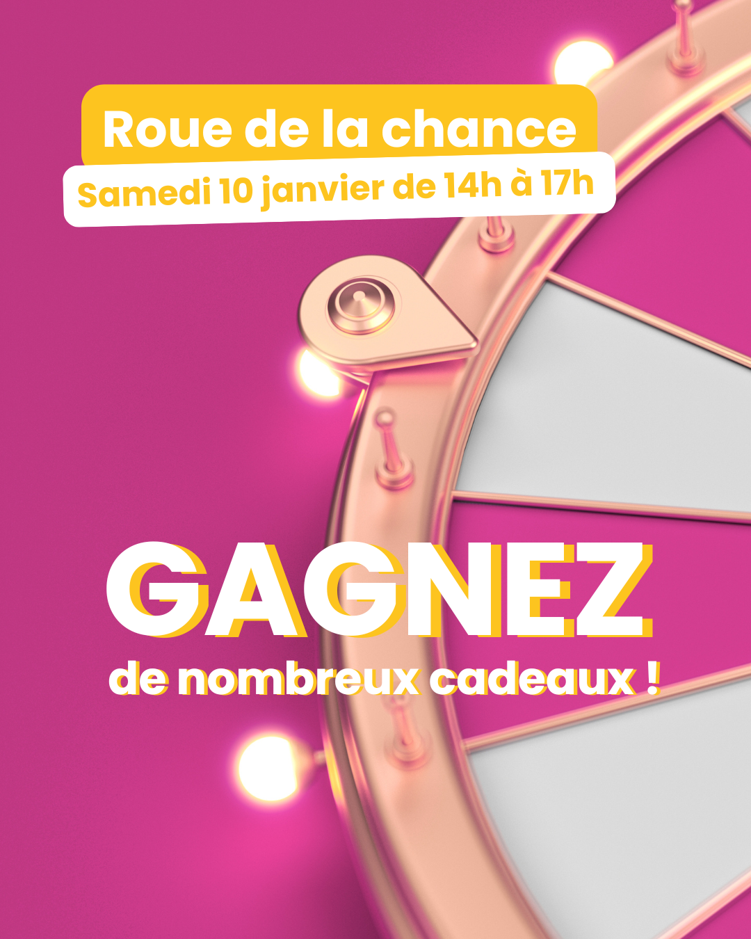 Animation Roue de la Chance ! 🎉