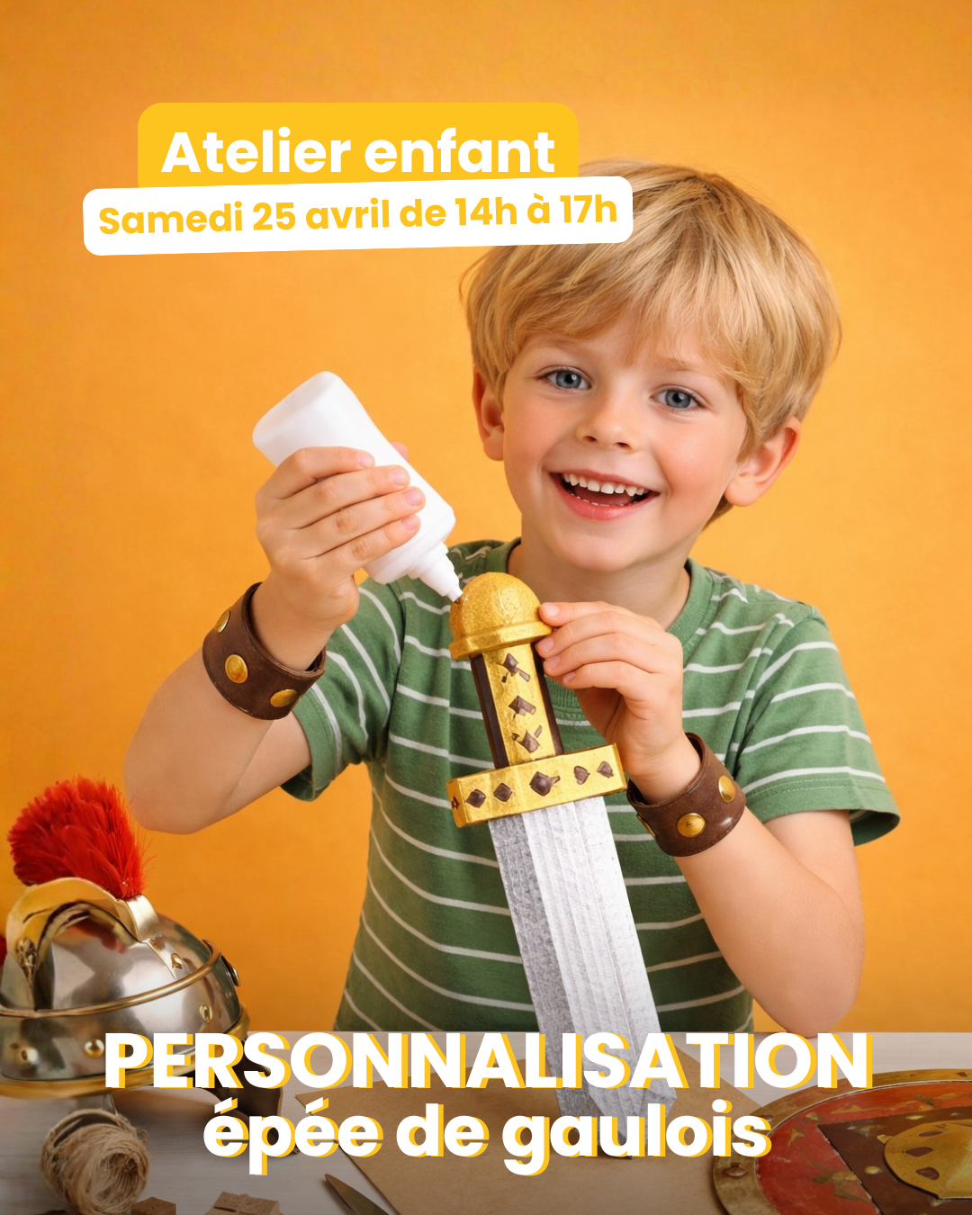 Devenez de vrais petits Gaulois !🛡️